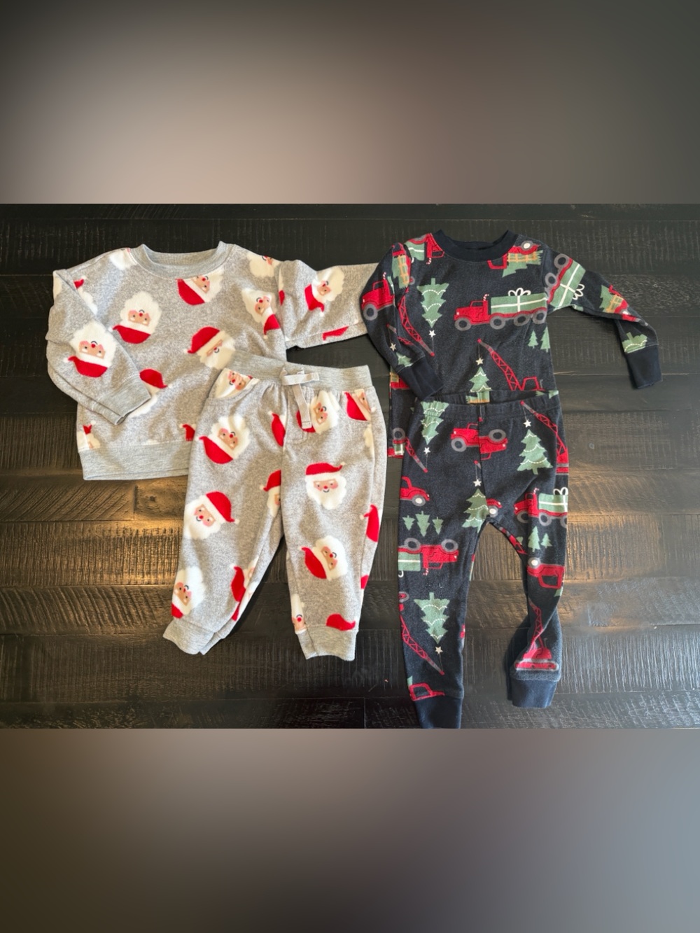 Carter's Christmas Pajama Set and Santa Set